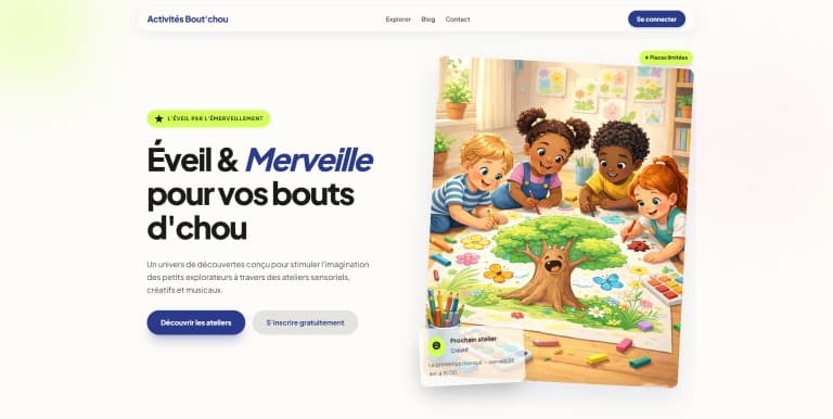 portfolio Activités Bout'chou